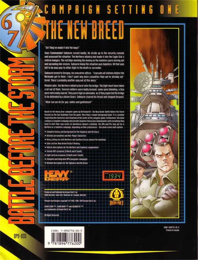 Heavy Gear: The New Breed: Battle Before the Storm (1997)