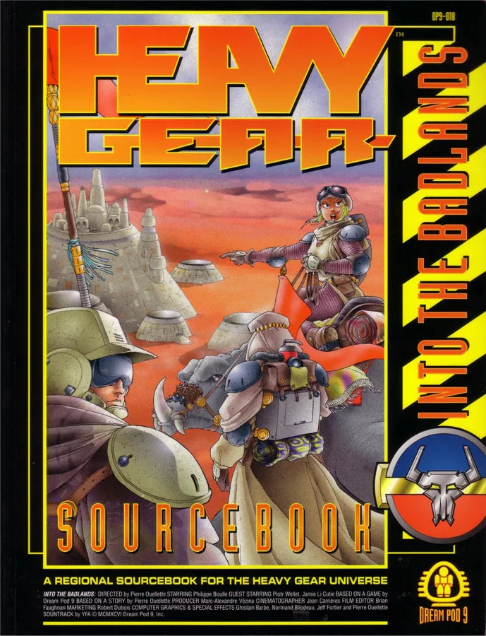 Heavy Gear: Sourcebook Into the Badlands (1996)