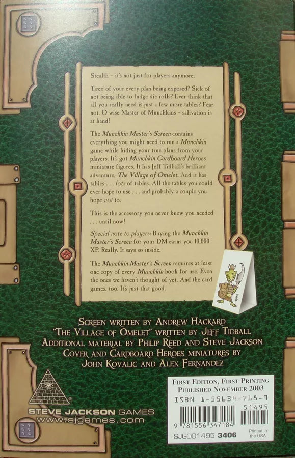 Munchkin Master's Screen (2003)