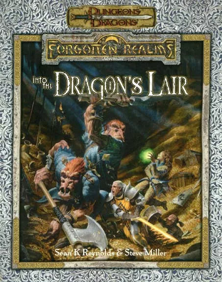 D&D: Forgotten Realms: Into the Dragon's Lair (2000) NM-