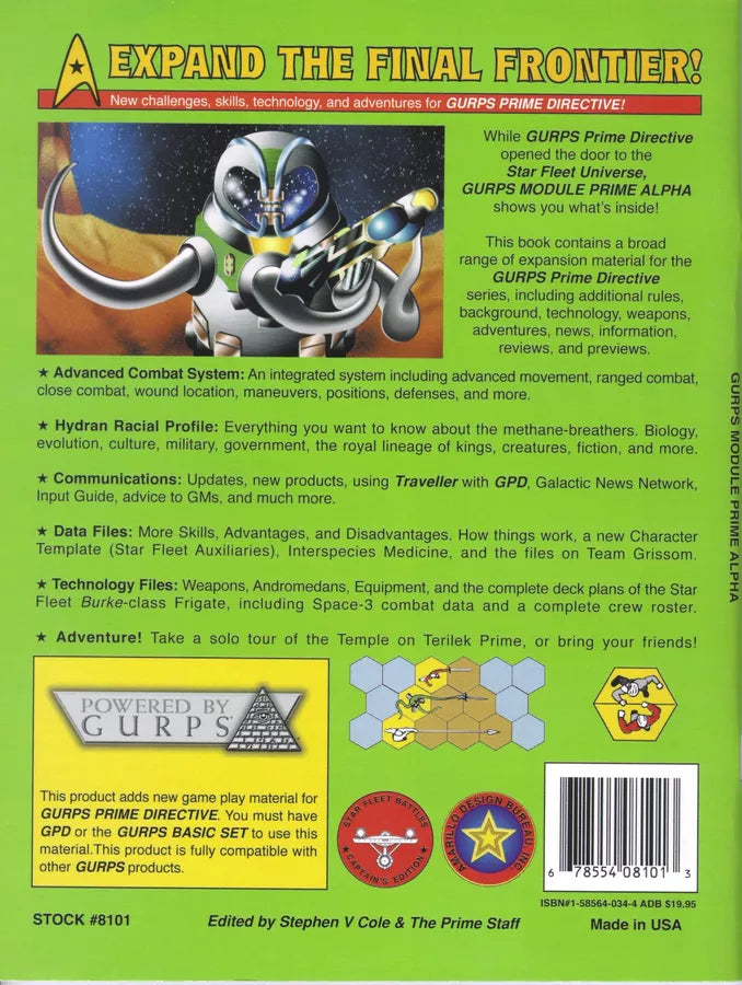 GURPS Module Prime Alpha (2003)