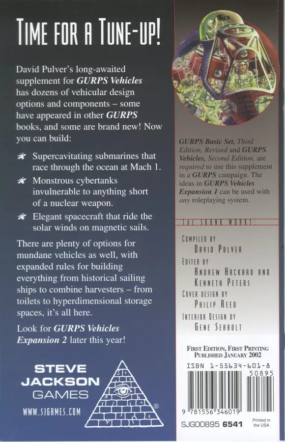 GURPS Vehicles Expansion 1 (2002)