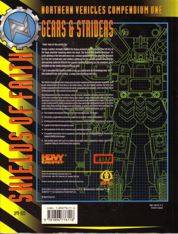 Heavy Gear: Northern Vehicles Compendium One: Gears & Striders (1996)