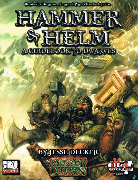 Hammer & Helm: A Guidebook to Dwarves (2002)