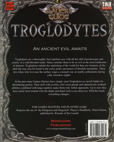 The Slayer's Guide to Troglodytes (2001)