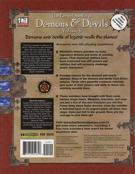 The Encyclopedia of Demons & Devils - Volume II (2002)