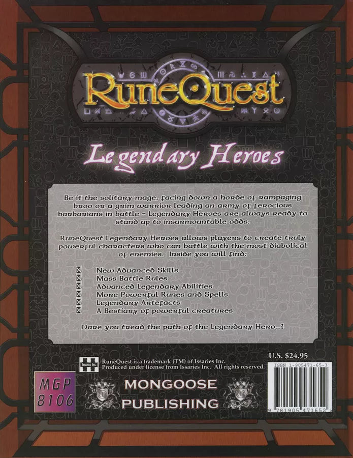 RuneQuest: Legendary Heroes (2006)