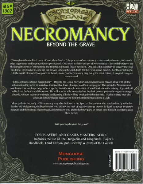 Necromancy: Beyond the Grave (2001)