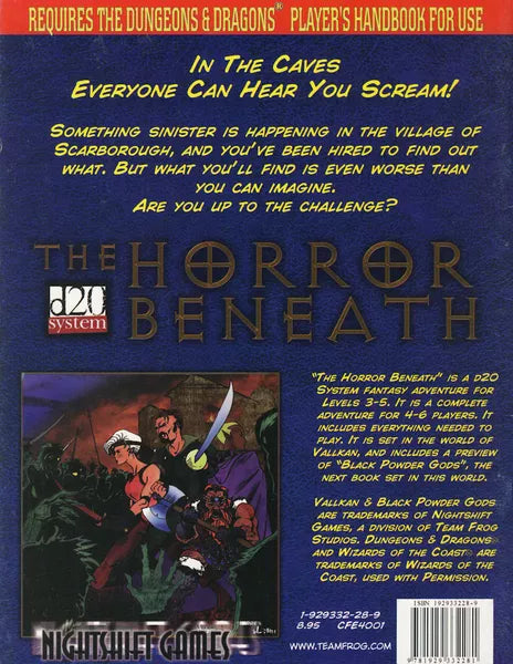 The Horror Beneath (2001)