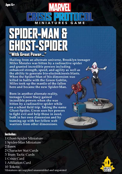 Marvel: Crisis Protocol – Spider-Man & Ghost-Spider (2024)