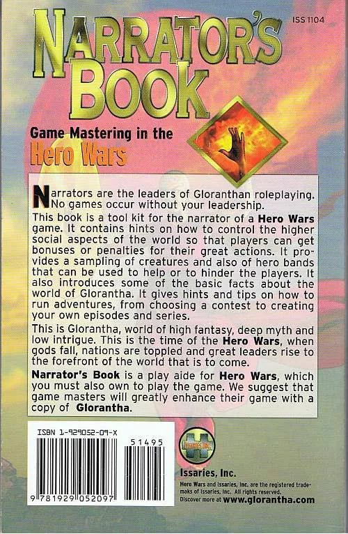 Hero Wars: Narrator's Book (2000)
