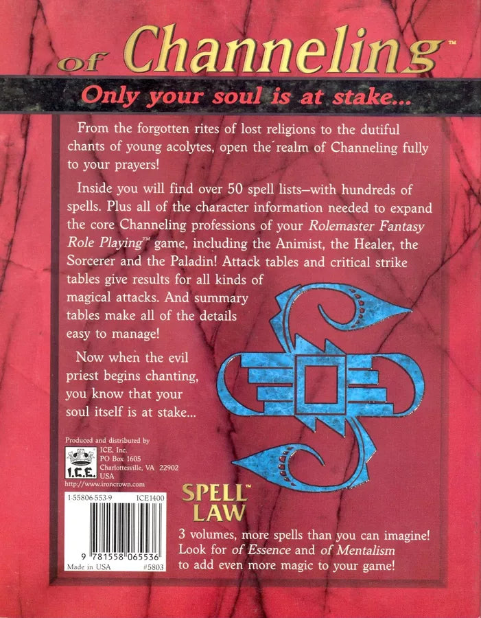 Spell Law: Of Channeling (3rd Edition) (1999)