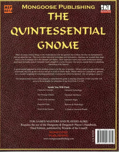 The Quintessential Gnome (2003)