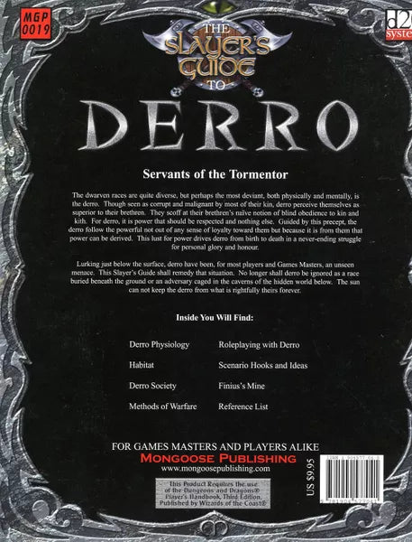 The Slayer's Guide to Derro (2003)