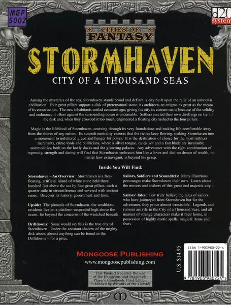 Stormhaven: City of a Thousand Seas (2002)