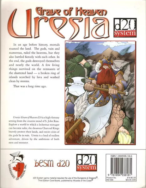 Uresia: Grave of Heaven (d20) (2004)