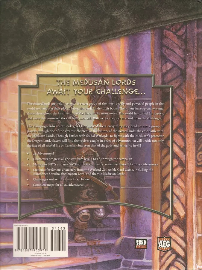 Warlords of the Accordlands: The Campaign Adventure Book (2005)