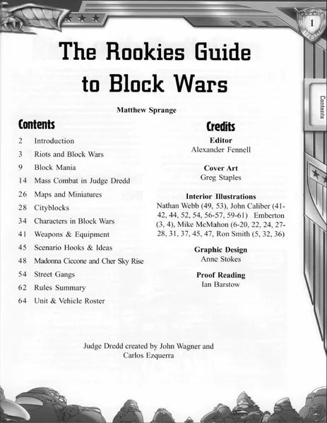 Rookie's Guide to the Block Wars (2002)