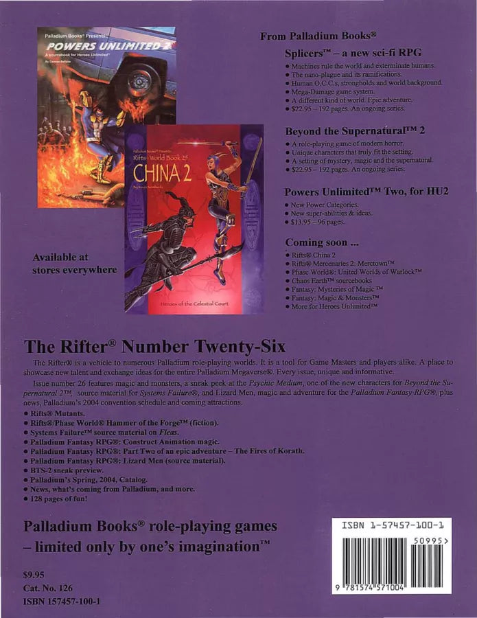 The Rifter (Issue 26 - Apr 2004)