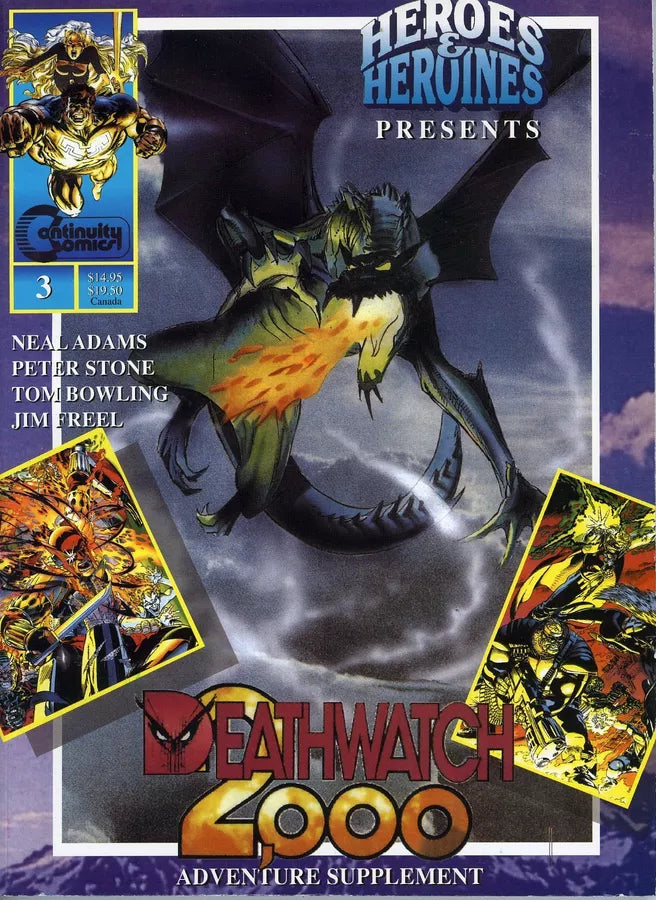 Heroes & Heroines #3: DeathWatch 2000 (1994) VG-