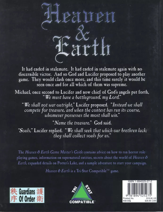 Heaven & Earth: Game Master's Guide (2001)