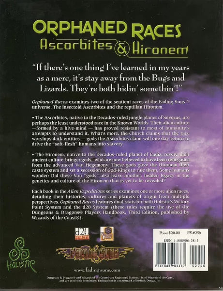 Orphaned Races: Ascorbites & Hironem (2003)