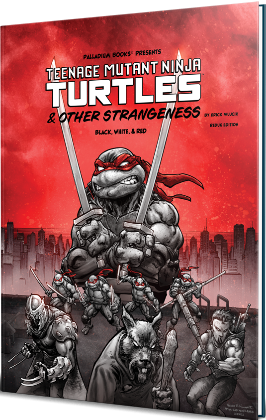 Teenage Mutant Ninja Turtles & Other Strangeness: RPG Black, White & Red Edition