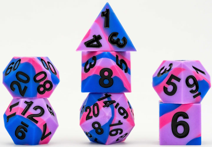FanRoll: 16mm Resin Poly Dice Set