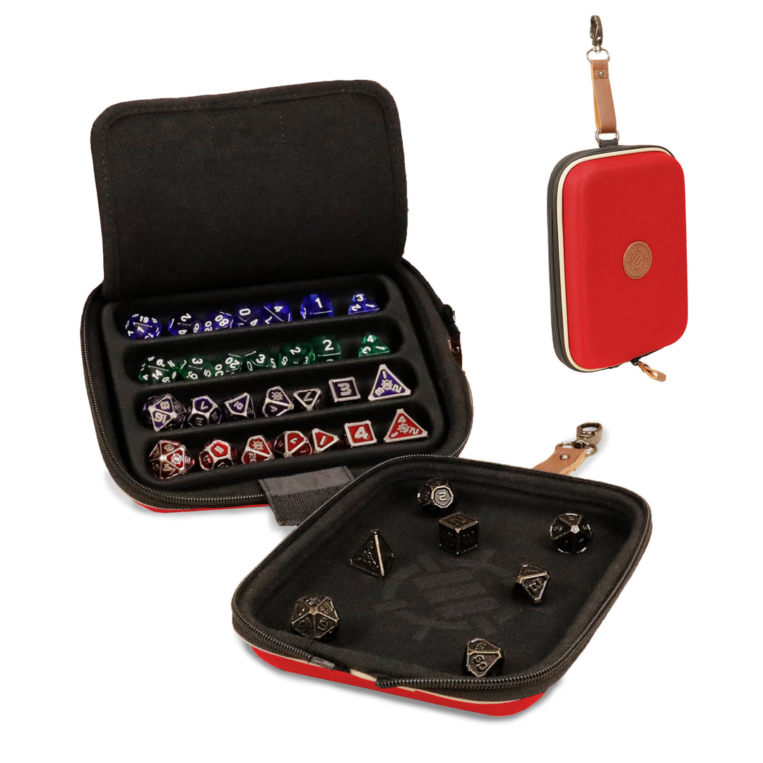 AP ENHANCE: DICE CASE AND TRAY - DESIGNER EDITION (Red)