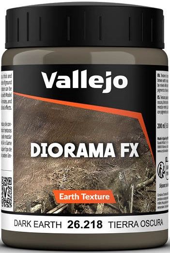 Vallejo: Diorama FX - Dark Earth (200ML)