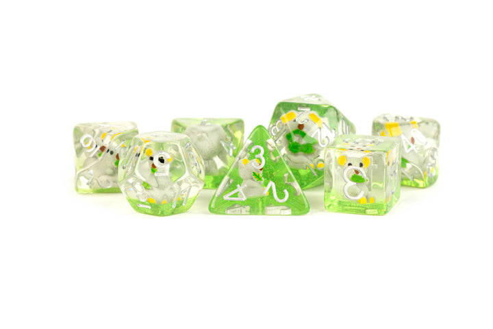 FanRoll: 16mm Resin Poly Dice Set