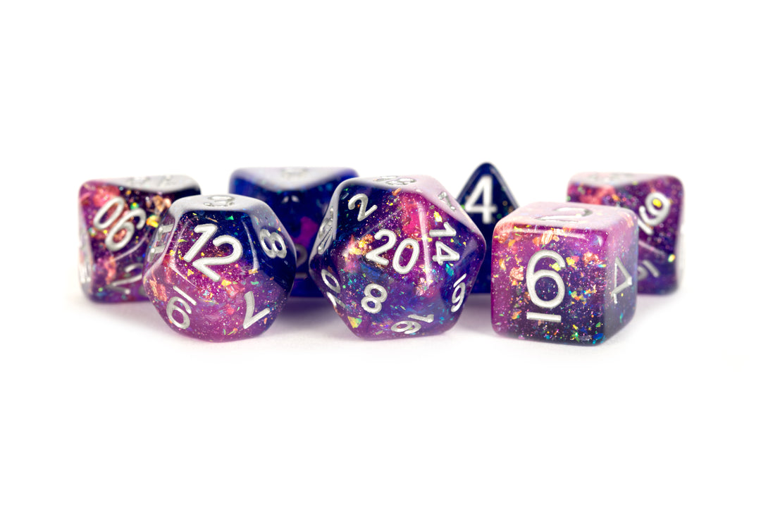 FanRoll: 16mm Resin Poly Dice Set