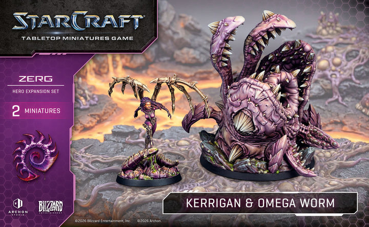 StarCraft TMG: ZERG - KERRIGAN & OMEGA WORM (2026)