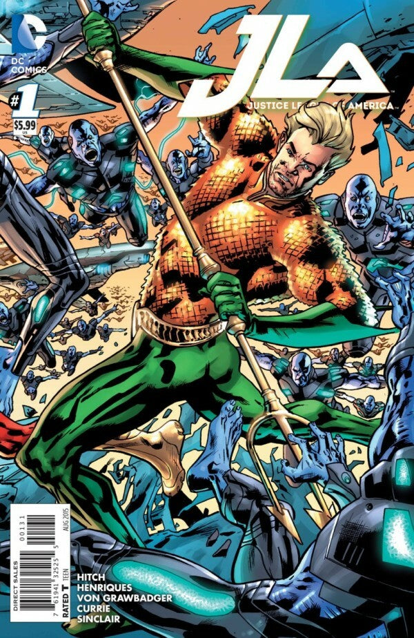 Justice League Of America (2015) #1 Aquaman Variant Edition <BINS>