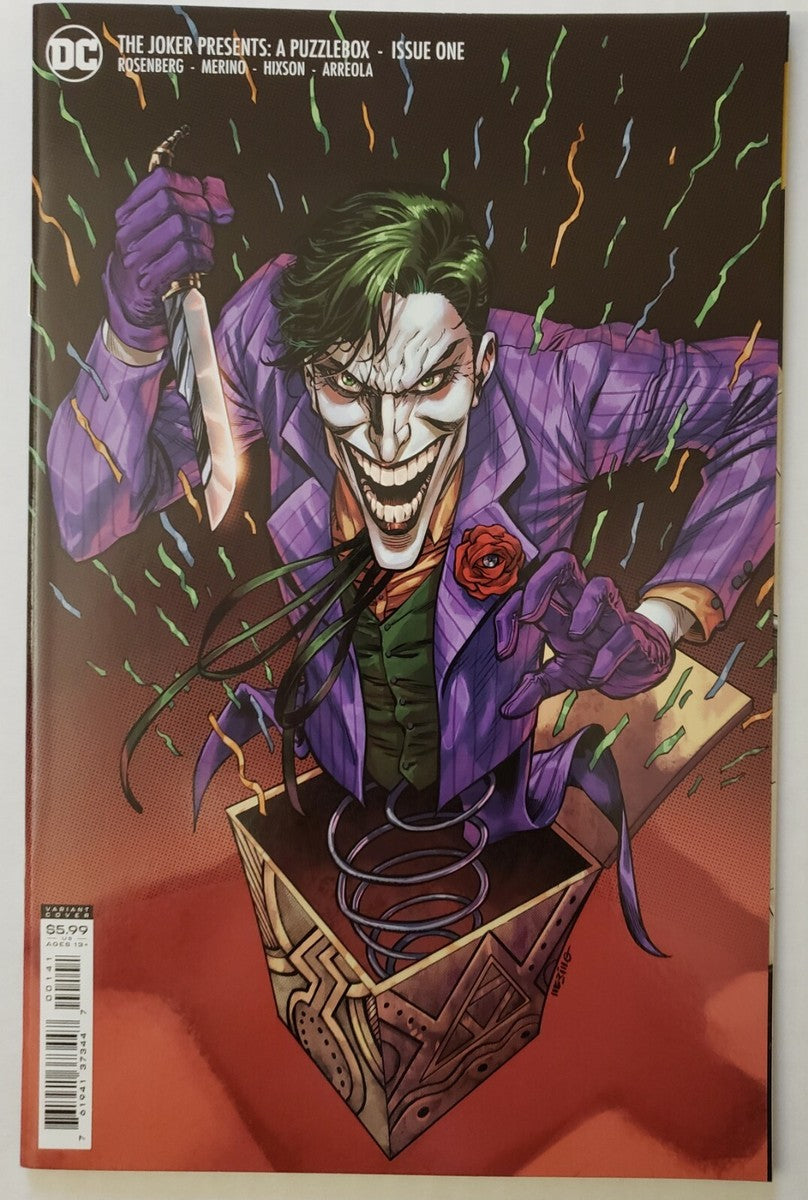 Joker Presents A Puzzlebox #1 (Of 7) Cover D Jesus Merino (1:25) Variant <BINS>