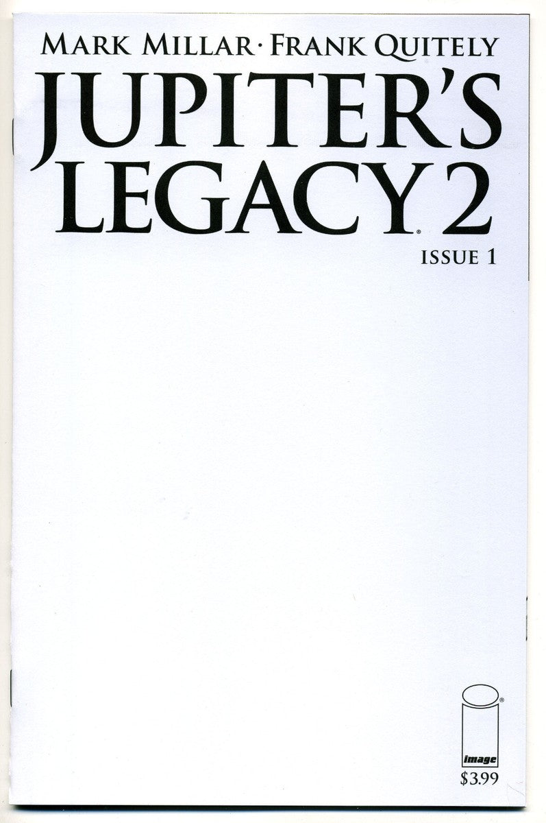 Jupiter's Legacy 2 #1 Cover D Blank <BINS>