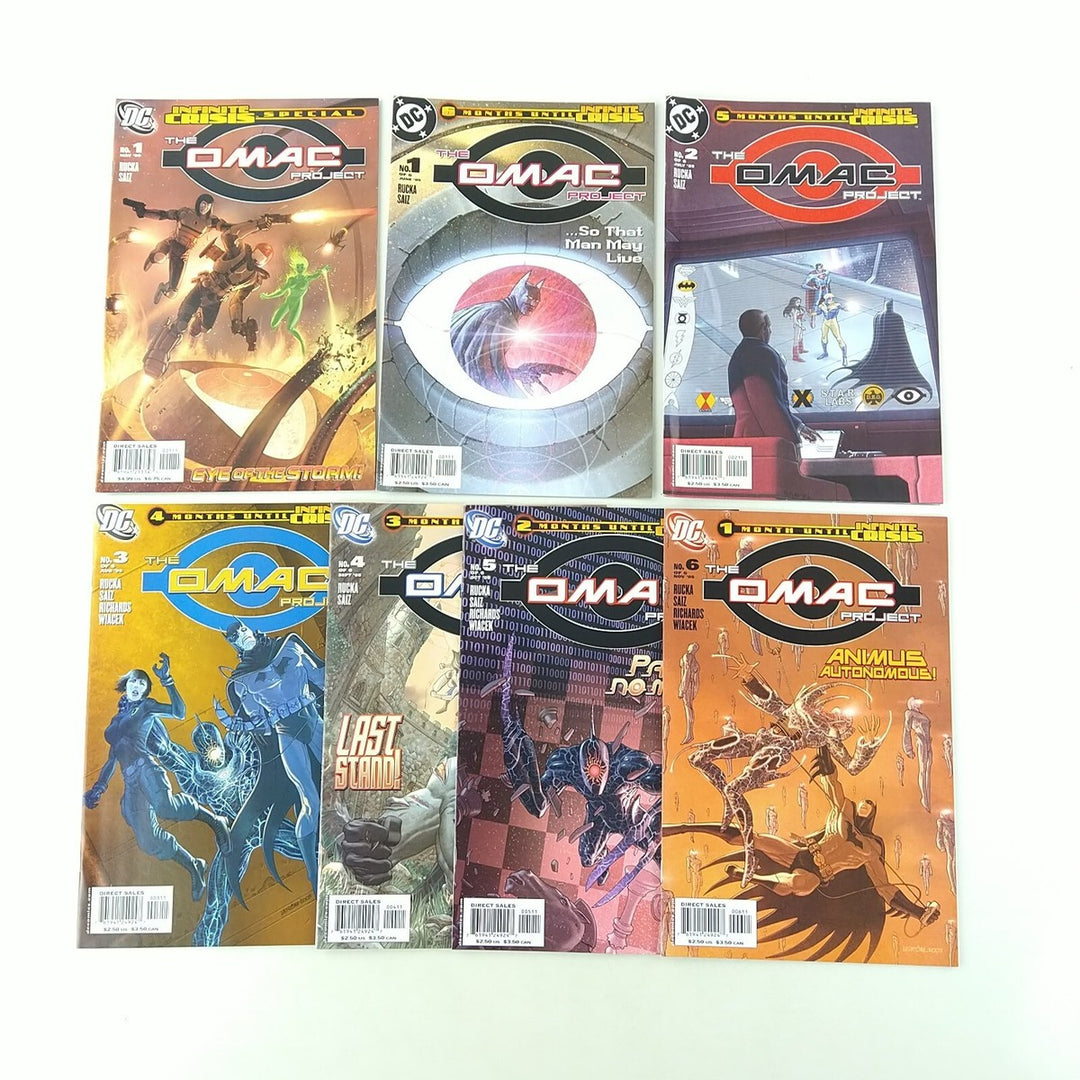 Omac Project Complete Series [2005 MINISERIES LOT]