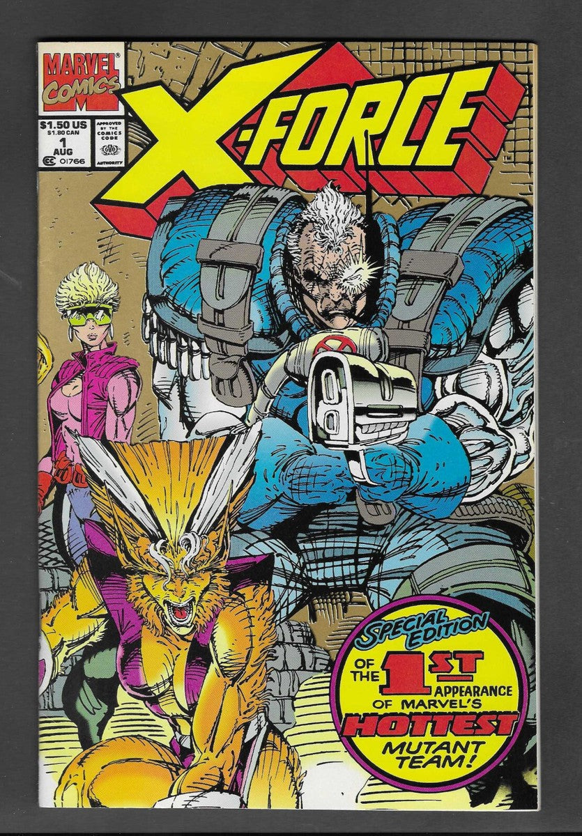X-Force (1991) #1 Variant (2nd Print) <OFC>