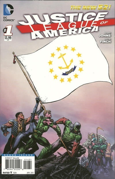 Justice League Of America (2013) #1 Rhode Island Variant Edition <BINS>