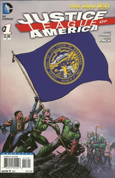 Justice League Of America (2013) #1 Nebraska Variant Edition <BINS>