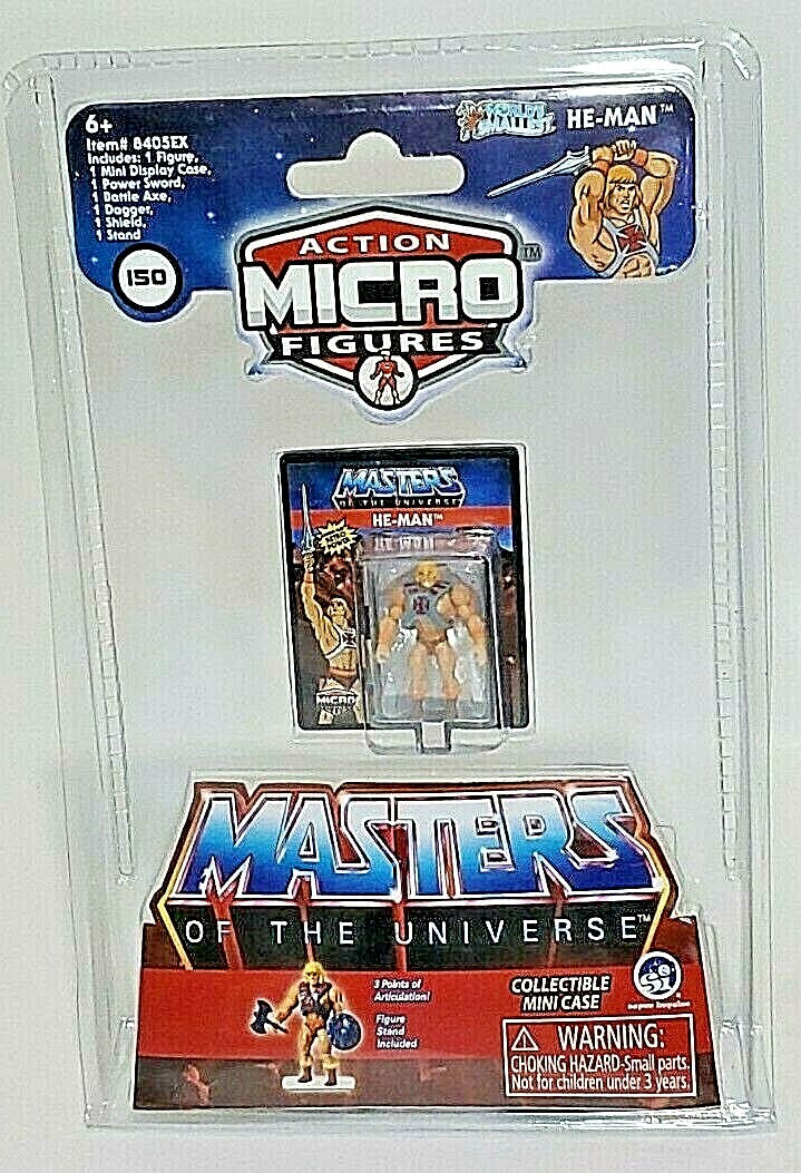 World's Smallest Masters of the Universe Action Micro Figure Set <RORY CONSIGNMENT>