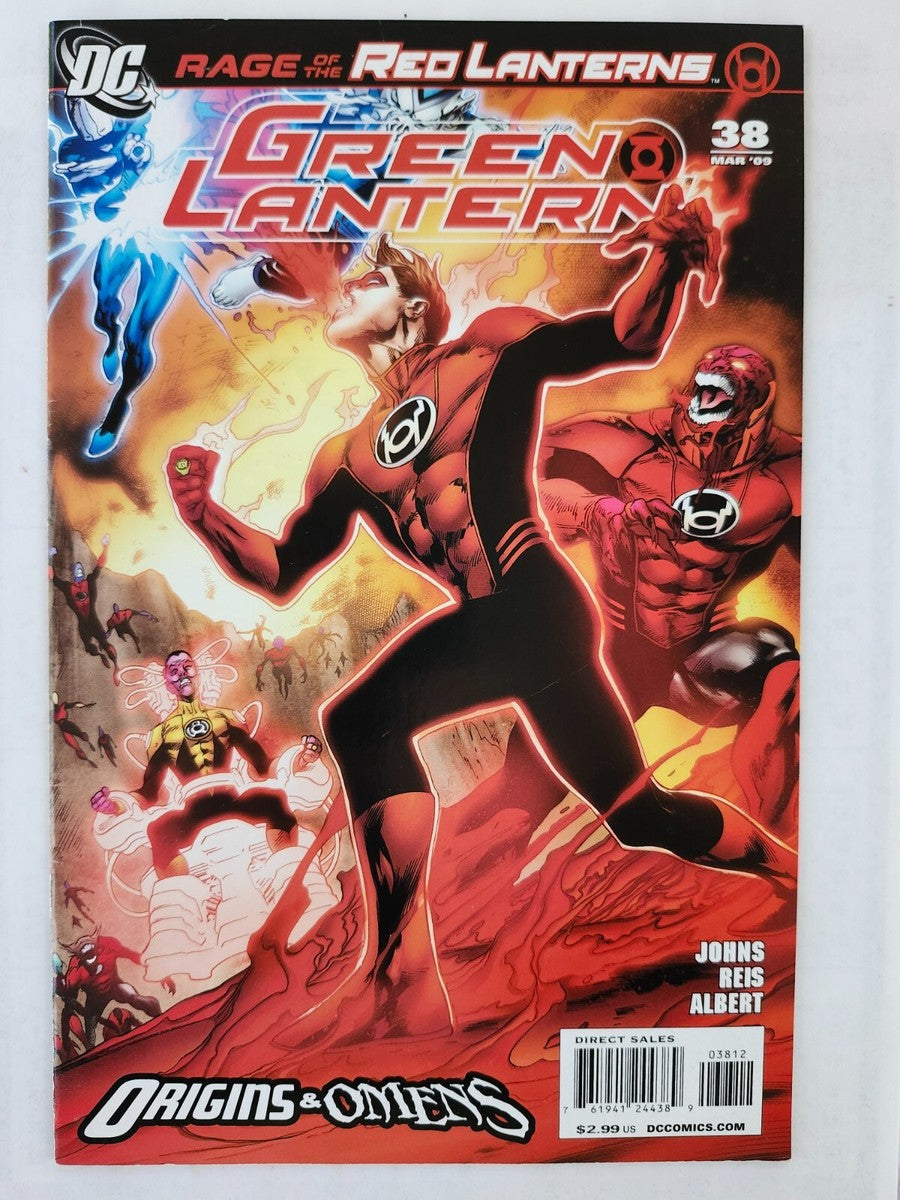 Green Lantern (2005) #38 [Rage of the Red Lanterns] Variant (2nd Print) <BINS>