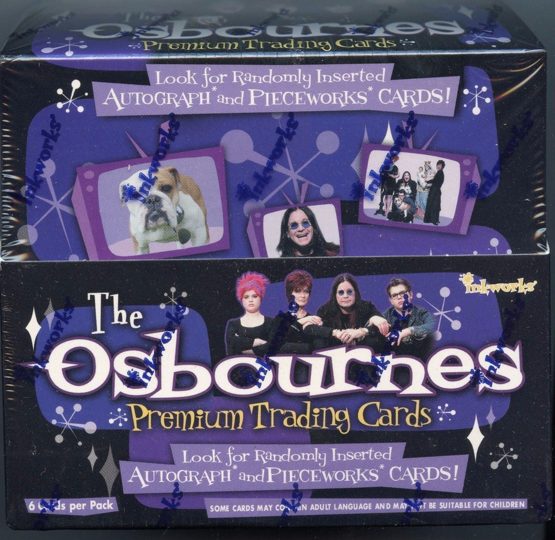 The Osbournes: Premium Trading Cards - Factory Sealed Box