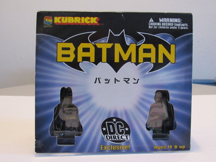 Batman DC Direct Exclusive 100% Kubrick Set by MEDICOM Robin Batgirl Scarecrow