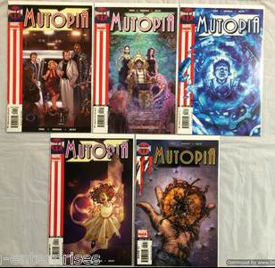 Mutopia X #1-5 Complete Collection [LOT]