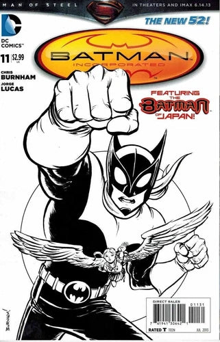 Batman Incorporated (2012) #11 Variant (1:100) B&W Variant <BINS>