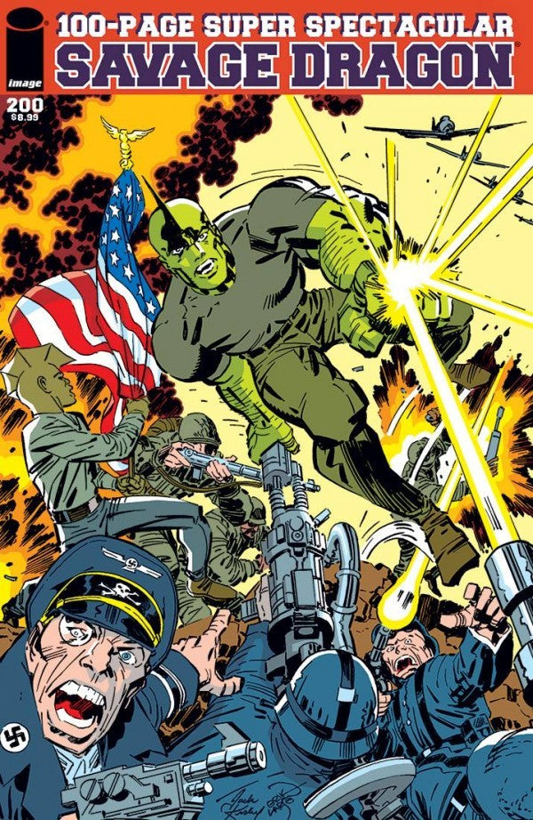 Savage Dragon (1993) #200 Larsen Variant VF (Mature) <OFC>