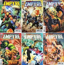 Empyre #0-6; Avengers, Fantastic Four Specials [Lot of 9 Comics] <OXB-02>