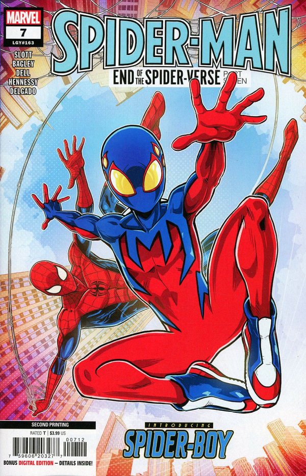 Spider-Man (2022) #7 Variant (2nd Print) Luciano Vecchio Edition <BINS> <OFC>