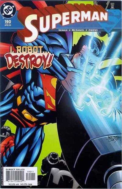 Superman (1987) #190 VF <OFC>